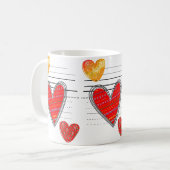 カラゾン コーヒーマグカップ (正面左)