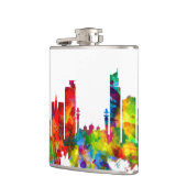 カラチパキスタンスカイライン フラスク (左)