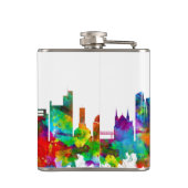 カラチパキスタンスカイライン フラスク (裏面)