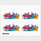 カラチパキスタン 長方形シール (シート)