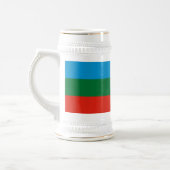 カラチャイ・チェルケス共和国旗 ビールジョッキ (左)
