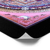 カラチャクラマンダラ ポスター (角)