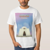 カラチ パキスタン 旅行ポスター Tシャツ (正面)
