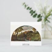 カラッチアニバーレによるエジプトへの飛行 ポストカード (スタンド正面)