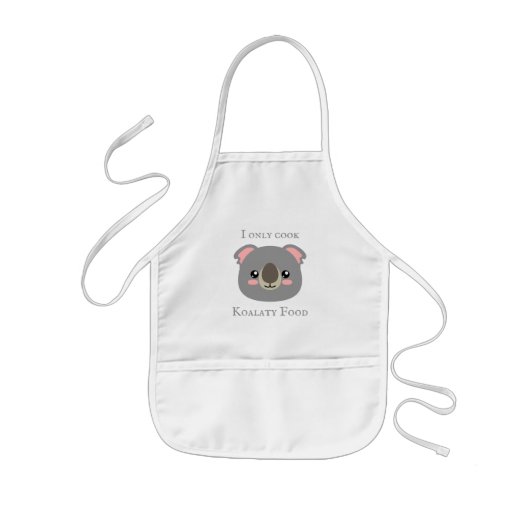 カラティ食品 子供用エプロン (正面)