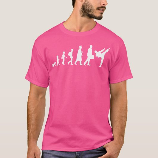 カラテカ進化空手学校の子どもたち Tシャツ (正面)