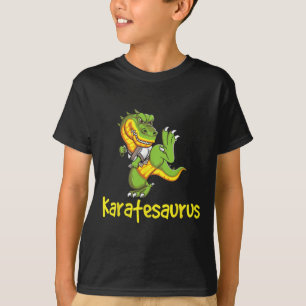カラテサウルス – カラテカ武術アーツセルフディフェンス Tシャツ