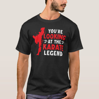 カラテ武術作家 Tシャツ