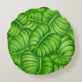 カラテ葉ア ラウンドクッション (裏面)