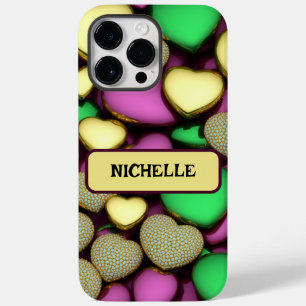 カラト金ゴールドハート Case-Mate iPhone 14 PRO MAXケース