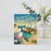 カラドールヴィンテージ ポストカード (スタンド正面)