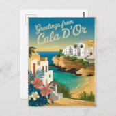 カラドールヴィンテージ ポストカード (正面/裏面)