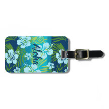 カラニ絞り染めブレンドトロピカルハイビスカス – ティール（緑がかった色）