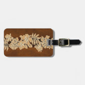 カラハオハワイアンハイビスカスタパラゲージタグ ラゲッジタグ (正面横)