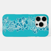 カラハオハワイアンハイビスカスタパ Case-Mate iPhoneケース (裏面 (横))