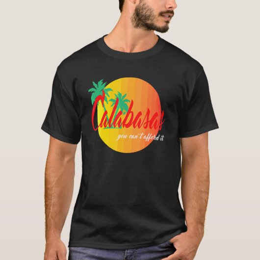 カラバサお金が無い Tシャツ (正面)