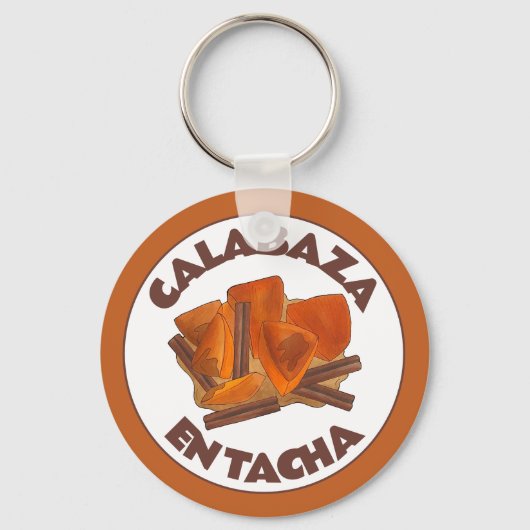 カラバザエンタカメキシコ砂糖漬けカボキンデザート キーホルダー (正面)