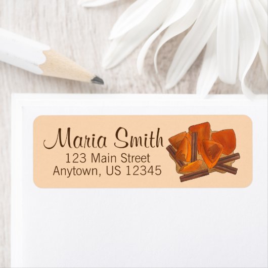 カラバザエンタカメキシコ砂糖漬けカボキンデザート ラベル (インサイチュ)