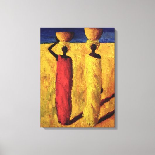 カラバッシュガールズ1991 キャンバスプリント (正面)