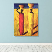 カラバッシュガールズ1991 キャンバスプリント (インサイチュ (ウッドフロア))