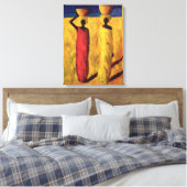 カラバッシュガールズ1991 キャンバスプリント (インサイチュ (寝室))