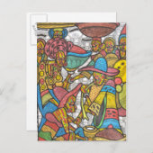 カラバッシュ市場 ポストカード (正面/裏面)