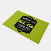 カラバンキャンプサイトプロモーション ドアマット (アングル)