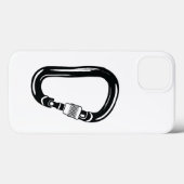 カラビナーマウンテン登山ボルダリングアウトドア Case-Mate iPhoneケース (裏面 (横))