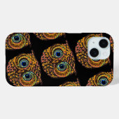 カラフクロウ Case-Mate iPhoneケース (裏面 (横))