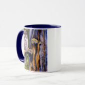 カラフトフクロウのマグ マグカップ (正面左)