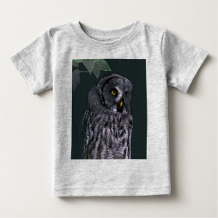 カラフトフクロウ ベビーTシャツ