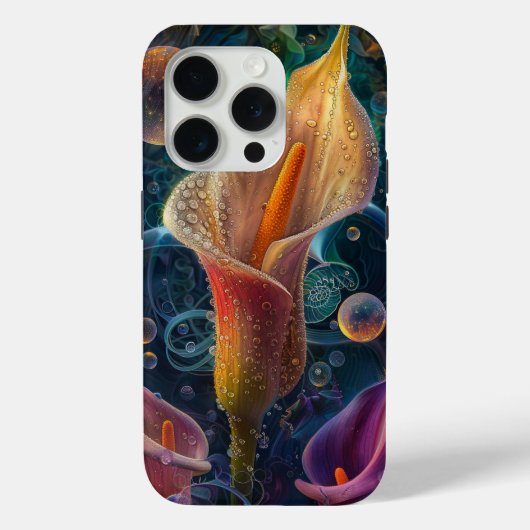 カラフラワーのグラデーションカラー Case-Mate iPhoneケース (裏面)
