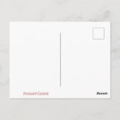 カラフルありがとうはがき ポストカード (裏面)