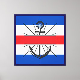 カラフルいかり キャンバスプリント