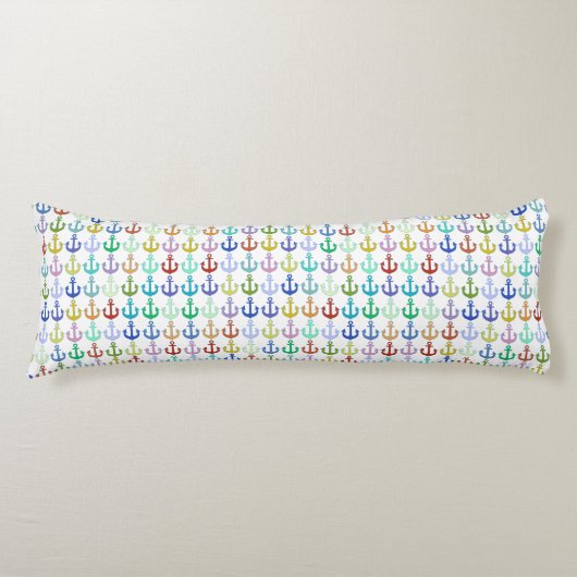 カラフルいかり ボディピロー (正面)