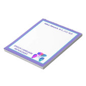 カラフルおもしろいカスタムSLPメモ帳!ノートパッド ノートパッド (回転)