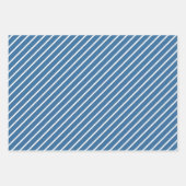 カラフルおもしろいホリおもしろいー雪だるまアートパターン ラッピングペーパーシート (正面)