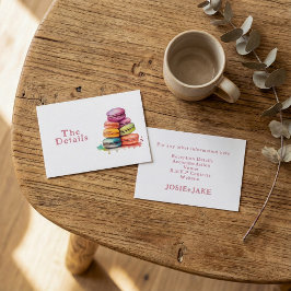 カラフルおもしろいマカオ結婚ン詳細 エンクロージャーカード