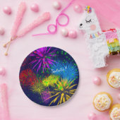 カラフルおもしろいユニーク ペーパープレート (パーティー)