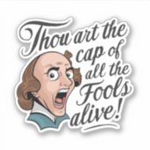 カラフルおもしろい引用文 シール (正面)