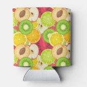 カラフルおもしろい果実模様 缶クーラー (裏面)