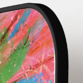 カラフルおもしろい ピックルボールラケット (左詳細)