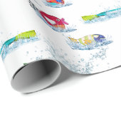 カラフルおもしろい ラッピングペーパー (ロールコーナー)