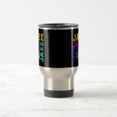 カラフルおよびクールなジャズ トラベルマグ (中央)