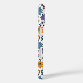 カラフルお洒落フォークフローラモノグラムの Case-Mate iPhoneケース (裏面 / 右)