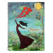 カラフルお洒落 ノートブック (正面)