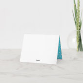 カラフルお洒落Thank You Note Card サンキューカード (裏面)