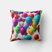 カラフルお祝いバルーンデザイン クッション (裏面)