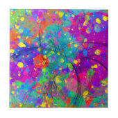 カラフルお祝い タイル (正面)