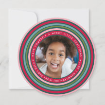 カラフルお祝い | 2枚の写真 |ピンク